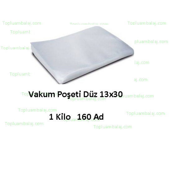 Vakum Poşet Düz 13x30 1 Kilo