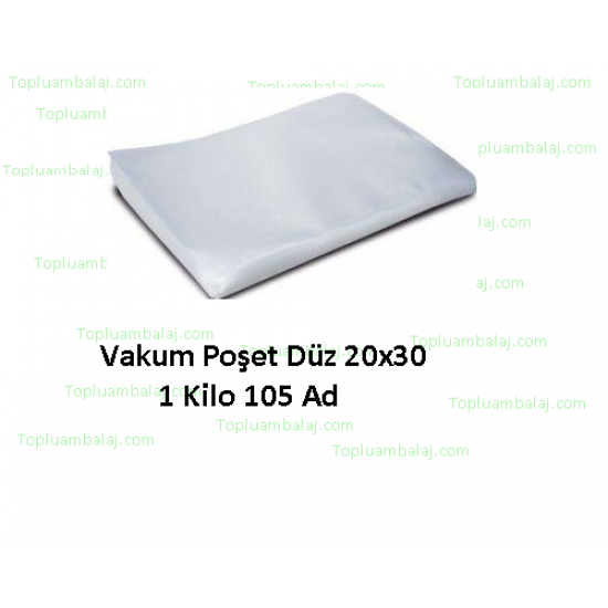 Vakum Poşet Düz 20x30 1 Kilo