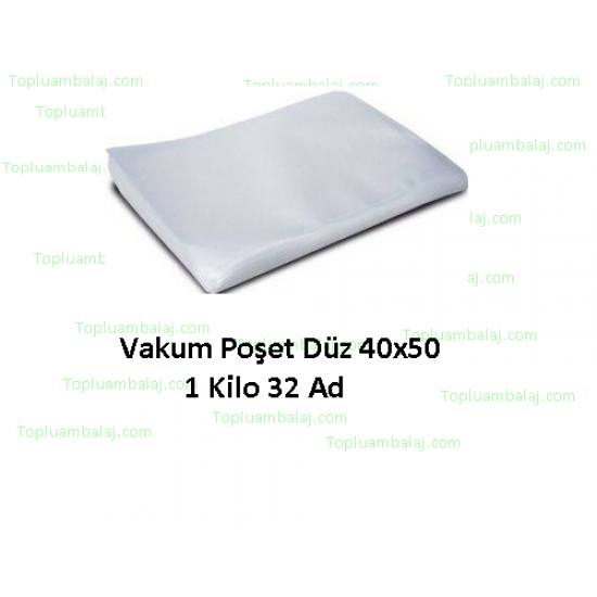 Vakum Poşet Düz 40x50 1 Kilo