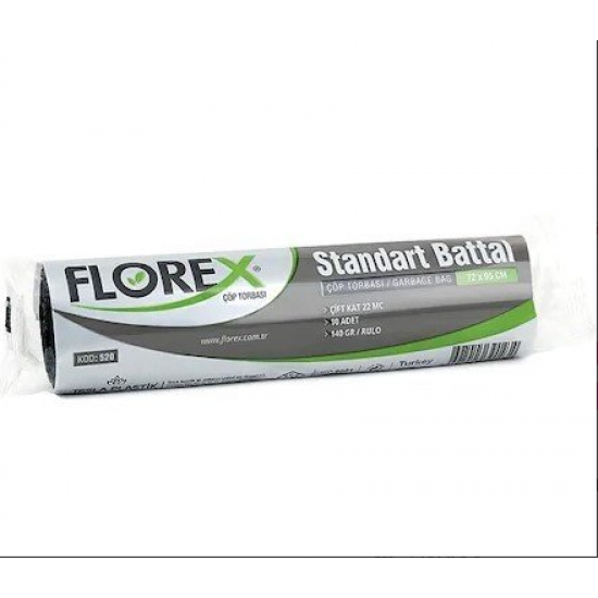 Florex Çöp Poşeti Battal Boy 140gr