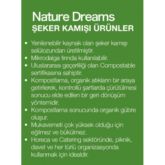 Roll-Up 22 cm Nature Tabak Mikrodalga Uyumlu 50 Adet