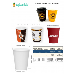 7 oz HOT DRINK CUP VENDING