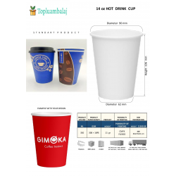 14 oz HOT DRINK CUP