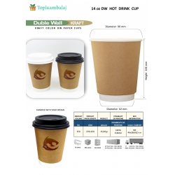 14 oz DW HOT DRINK CUP