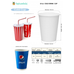 14 oz COLD DRINK CUP