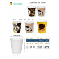 5 oz HOT DRINK CUP VENDING