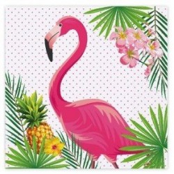 Flamingo Temalı Konsept Parti Peçete 16 ad