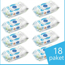 Papilion Islak Havlu 100 lü Kapaklı Baby 18 paket